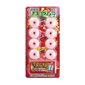 Kẹo Thổi Sáo Vị Dâu, Whistle Candy, Strawberry (22g) - CORIS