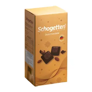 Socola Đắng Hộp Giấy Vàng, Dark Chocolate (108g) - SCHOGETTEN