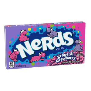 Kẹo Dâu & Nho, Nerds Candy, Grape & Strawberry, 5 oz (141g) - FERRARA