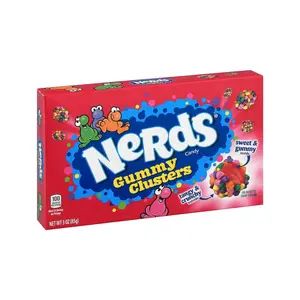 Kẹo Dẻo Cầu Vồng, Nerds Candy, Gummy Clusters, Rainbow, 3 oz (85g) - FERRARA