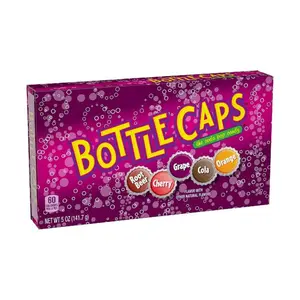Kẹo Viên Vị Soda Tổng Hợp, Bottle Caps, The Soda Pop Candy, 5 oz (142g) - FERRARA