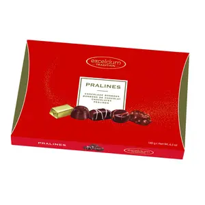 Socola Tổng Hợp (Đỏ), Excelcium Tradition, Pralines, Assorted Chocolate, 6.3 oz (180g) - HAMLET