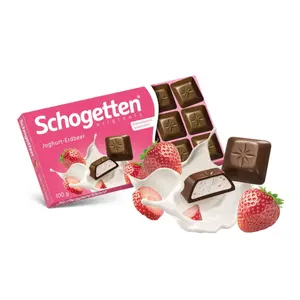 Socola Sữa Chua Dâu Tây, Yoghurt Strawberry Chocolate (100g) - SCHOGETTEN