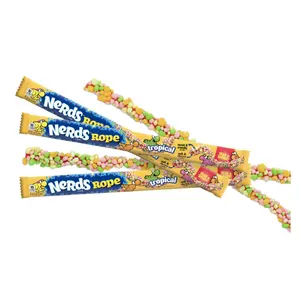 Kẹo Dây Thừng Nhiệt Đới, Nerds Candy, Rope, Tropical, 0.92 oz (26g) - FERRARA