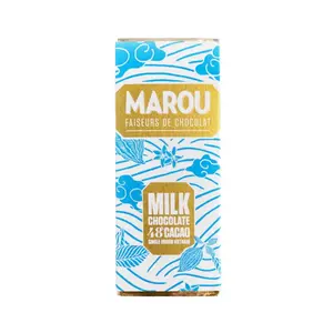Socola Sữa, Milk Chocolate, 48% Cacao Single Origin (24g) - MAROU