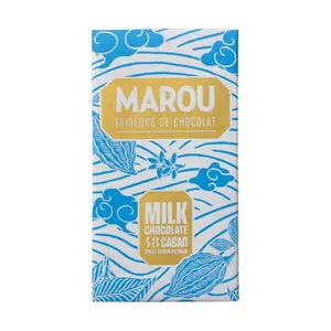 Socola Sữa, Milk Chocolate, 48% Cacao Single Origin (80g) - MAROU