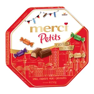 Socola Hỗn Hợp Hộp Thiếc, Merci Petits, Chocolate Collection (250g) - STORCK