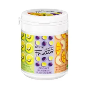 Kẹo Cao Su Trái Cây, Fruity Chewing Gum (143g) - LOTTE