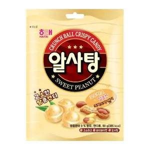 Kẹo Đậu Phộng Giòn, Crunch Ball Crispy Candy, Sweet Peanut (126g) - HAITAI