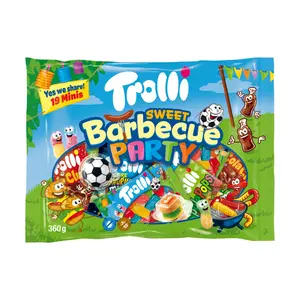 Kẹo Dẻo Tiệc BBQ, Sweet Barbecue Party, 19 Minis (360g) - TROLLI