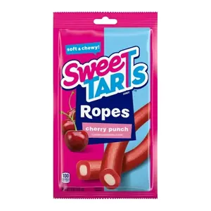 Kẹo Dây Thừng Trái Cây Vị Anh Đào, Sweetarts, Ropes Cherry Punch, 5 oz (141g) - FERRARA