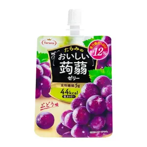 Thạch Túi Vị Nho Tím, Drinkable Konjac Jelly, Grape (150g) - TARAMI