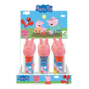 Kẹo Mút Hình Heo, Pop Ups! Lollipop, Peppa Pig (10g) - BIP