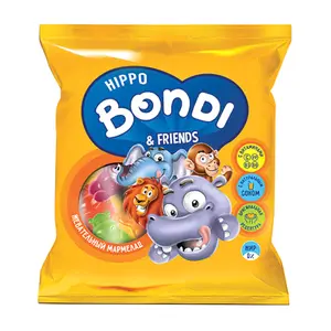 Kẹo Dẻo Trái Cây Hình Động Vật, Hippo Bondi & Friends, Vitamin Chewing Marmalade (70g) - KDV GROUP
