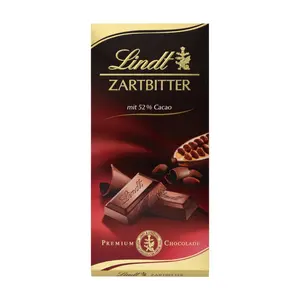 Socola Đắng, Zartbitter, 52% Cacao, Premium Chocolade (100g) - LINDT