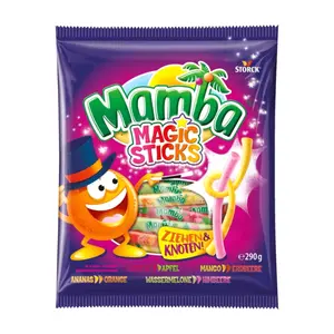 Kẹo Mềm Trái Cây Hình Que, Mamba, Magic Sticks (290g) - STORCK