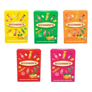 Kẹo Ngậm Bạc Hà Tổng Hợp (Cam), Eumenthol Drops Mix (100g) - HUDSON'S