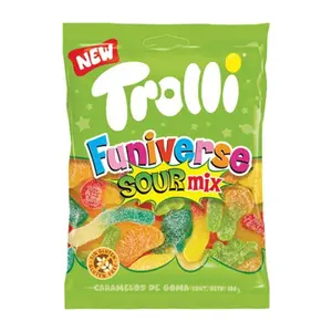Kẹo Dẻo Vũ Trụ Vui Nhộn - Chua, Funiverse Sour Mix (100g) - TROLLI