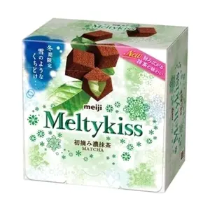 Socola Tươi Nhân Trà Xanh, Meltykiss, Matcha (52g) - MEIJI