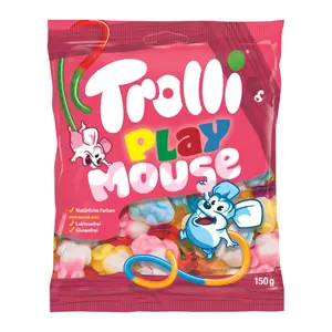 Kẹo Dẻo Hình Chú Chuột, Play Mouse (150g) - TROLLI