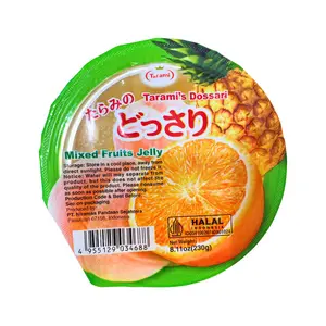Thạch Đào, Cam & Dứa, Tarami`s Dossari, Mixed Fruits Jelly, 8.11 oz (230g) - TARAMI