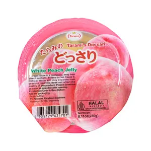 Thạch Đào Trắng, Tarami`s Dossari, White Peach Jelly, 8.11 oz (230g) - TARAMI