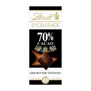 Socola Đắng, Excellence, 70% Cacao, Edelbitter Intensiv (100g) - LINDT