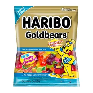 Kẹo Dẻo Gấu Phiên Bản Mùa Hè, Goldbears, Summer Edition with New Flavors (80g) - HARIBO