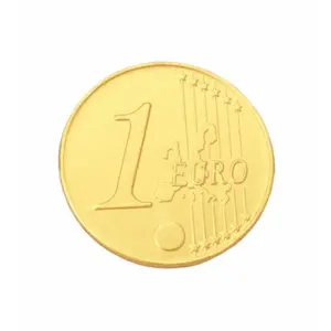 Socola Sữa Đồng Xu, 1 Euro, Milk Chocolate Coin (23g) - STEENLAND