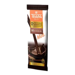 Socola Đắng Không Đường, Extra Fine Chocolate with 80% Noir, 0% Added Sugars, 0.7 oz (20g) - TRAPA