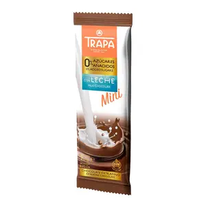 Socola Sữa Không Đường, Extra Fine Milk Chocolate, 0% Added Sugars, 0.7 oz (20g) - TRAPA