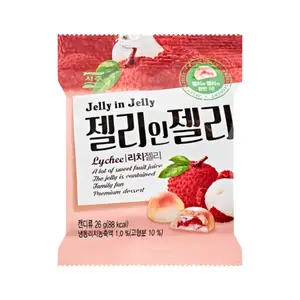 Kẹo Dẻo Thạch Vị Vải, Jelly in Jelly, Lychee (23g) - SEOJU