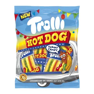 Kẹo Dẻo Trái Cây Hình Hot Dog, Hot Dog Gummy (54g) - TROLLI