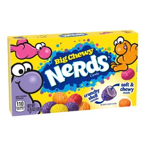 Kẹo Dẻo Vị Trái Cây, Nerds Candy, Big Chewy, 4.25 oz (120g) - FERRARA