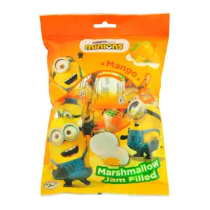 Kẹo Xốp Marshmallow Nhân Xoài, Marshmallow Jam Filled, Mango (90g) - YLF FOOD INDUSTRIES