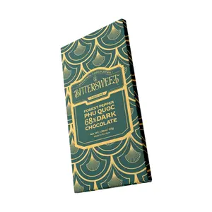 Socola Đen Vị Tiêu Phú Quốc, Phu Quoc Forest Pepper 68% Dark Chocolate, 1.76 oz (50g) - BITTERSWEET