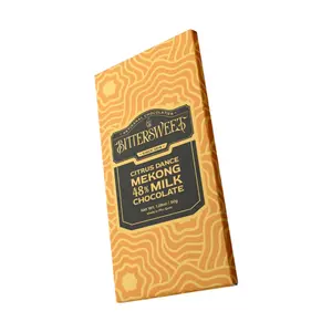 Socola Sữa Vị Quýt Sông Cửu Long, 48% Cacao Mekong Citrus Dance Milk Chocolate, 1.76 oz (50g) - BITTERSWEET