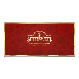 Hộp Quà Tặng Socola Hoa Hồng, Rose Chocolate Gift Box, 10 Viên (60g) - BITTERSWEET