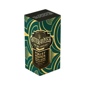 Socola Đắng Vị Tiêu Đen, Forest Pepper 68% Phu Quoc Dark Chocolate, Napolitan Box, 12 Viên (72g) - BITTERSWEET