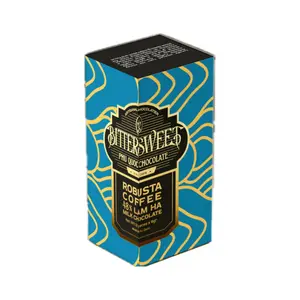 Socola Sữa Vị Cà Phê, Robusta Coffee 48% Lam Ha Milk Chocolate, Napolitains Box, 12 Viên (72g) - BITTERSWEET
