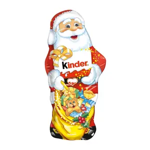 Socola Sữa Hình Ông Già Noel, Milk Chocolate Santa Claus Figure (110g) - KINDER