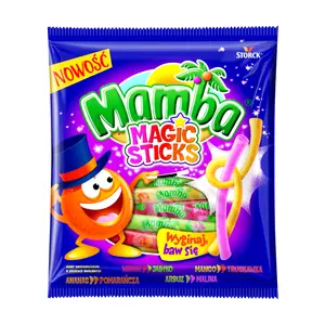 Kẹo Mềm Trái Cây Hình Que, Mamba, Magic Sticks (140g) - STORCK