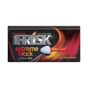 Kẹo Ngậm Bạc Hà, Extreme Black, Black Mint (31.5g) - FRISK