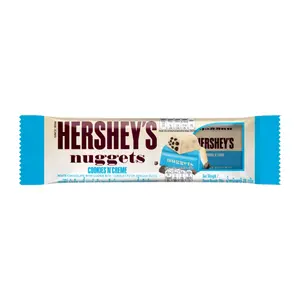 Socola Trắng Cookie & Cream, Nuggets, Cookies N Creme, White Chocolate with Cookie Bits (28g) - HERSHEY'S