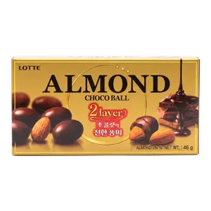 Socola Bọc Hạnh Nhân, Almond Choco Ball, 2 Layer (46g) - LOTTE
