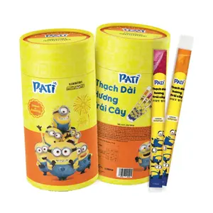 Thạch Dài Hương Trái Cây, Minions, Juicy Jelly Stick, 20 Thanh (340g) - PATI
