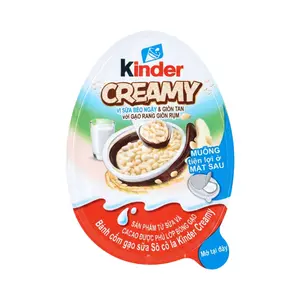 Socola Bánh Cốm Gạo Sữa, Creamy, Milky & Crunchy Chocolate with Crispy Rice (19g) - KINDER