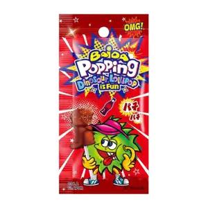 Kẹo Nổ & Kẹo Mút Hình Khủng Long Hương Cola, Popping Candy, Dinosaur Lollipop, Cola Flavor (10.5g) - BAIDA