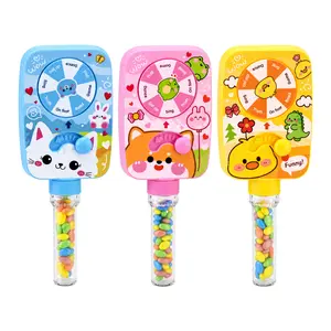Kẹo Đồ Chơi Vòng Quay May Mắn Hình Thú (Nhiều Mẫu), Candy with Animal Lucky Spin Toy (1.5g) - PATI