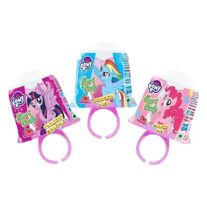 Kẹo Nhẫn Trái Tim Vị Dâu, My Little Pony, Heart Candy Ring, Strawberry (10g) - YLF FOOD INDUSTRIES